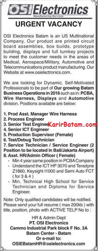 46+ Alamat pt osi electronics batam info