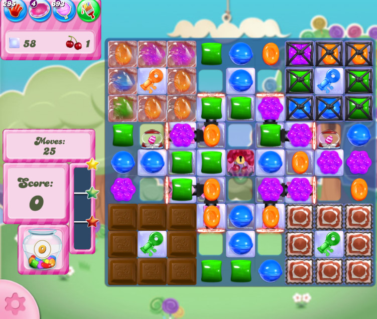 Candy Crush Saga level 2824 Candy Crush Saga level 2824