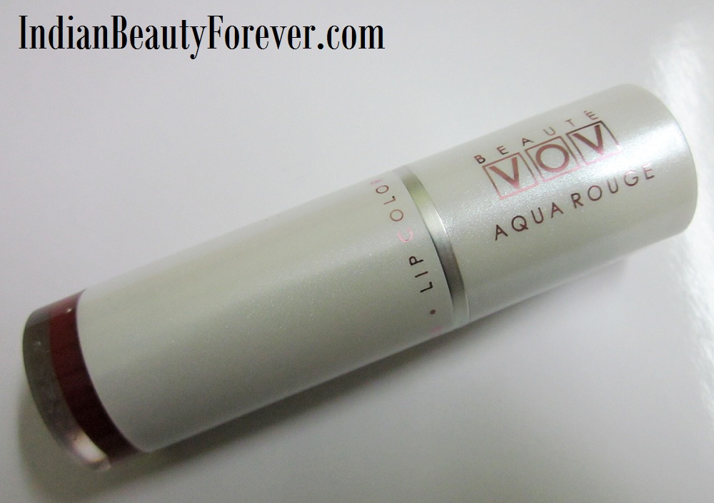VOV Aqua Rouge Lipstick In Spicy Red Swatches