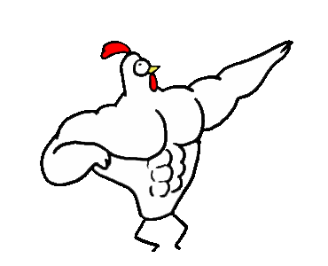 Как нарисовать чикен ган карандашом