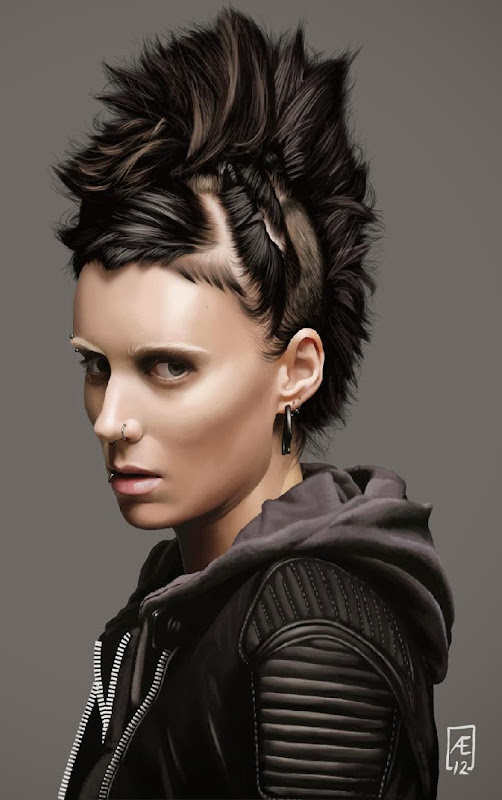 The Girl with the Dragon Tattoo. by Shilesque on deviantART