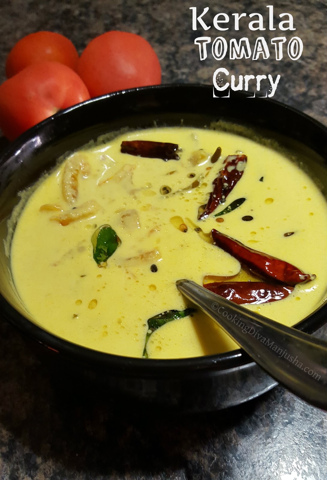 Kerala Tomato curryNadan Thakkali curry recipe