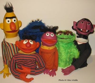 Mikey's Muppet Memorabilia Museum: Sesame Street Toy Puppets: Variations