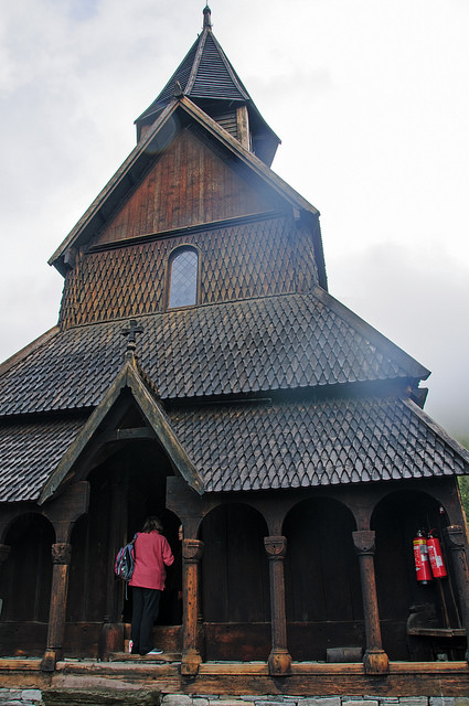 Patrimonio de la Humanidad: Iglesia de madera de Urnes. Noruega 1979