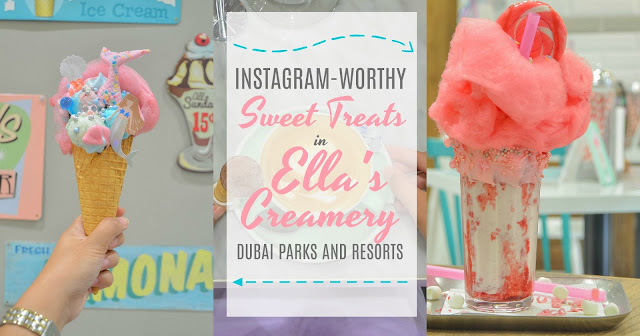 Instagrammable desserts in Dubai