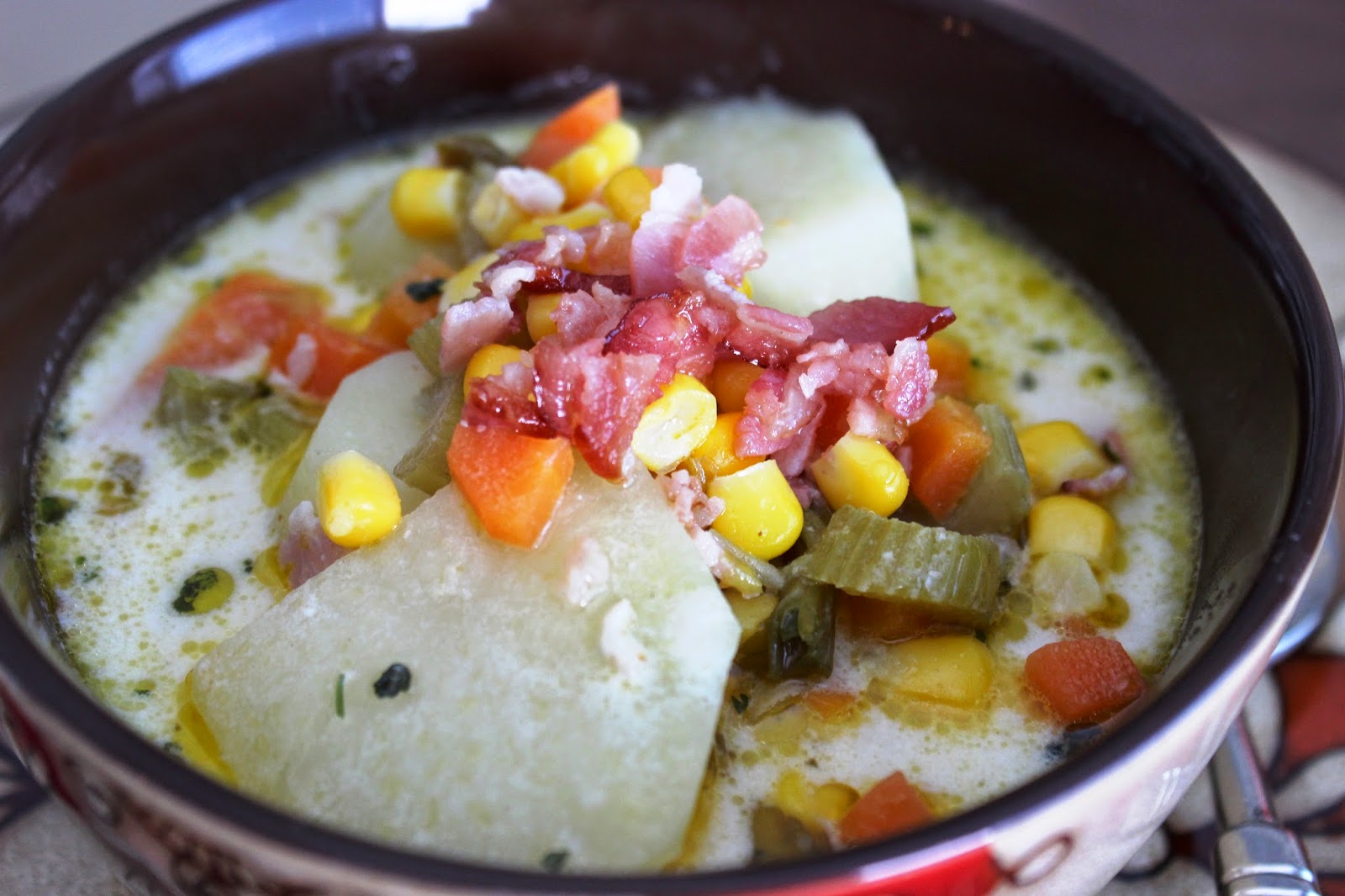 Sopa de Maiz Sureña (Southwestern Corn Chowder) | Las Recetas de ...