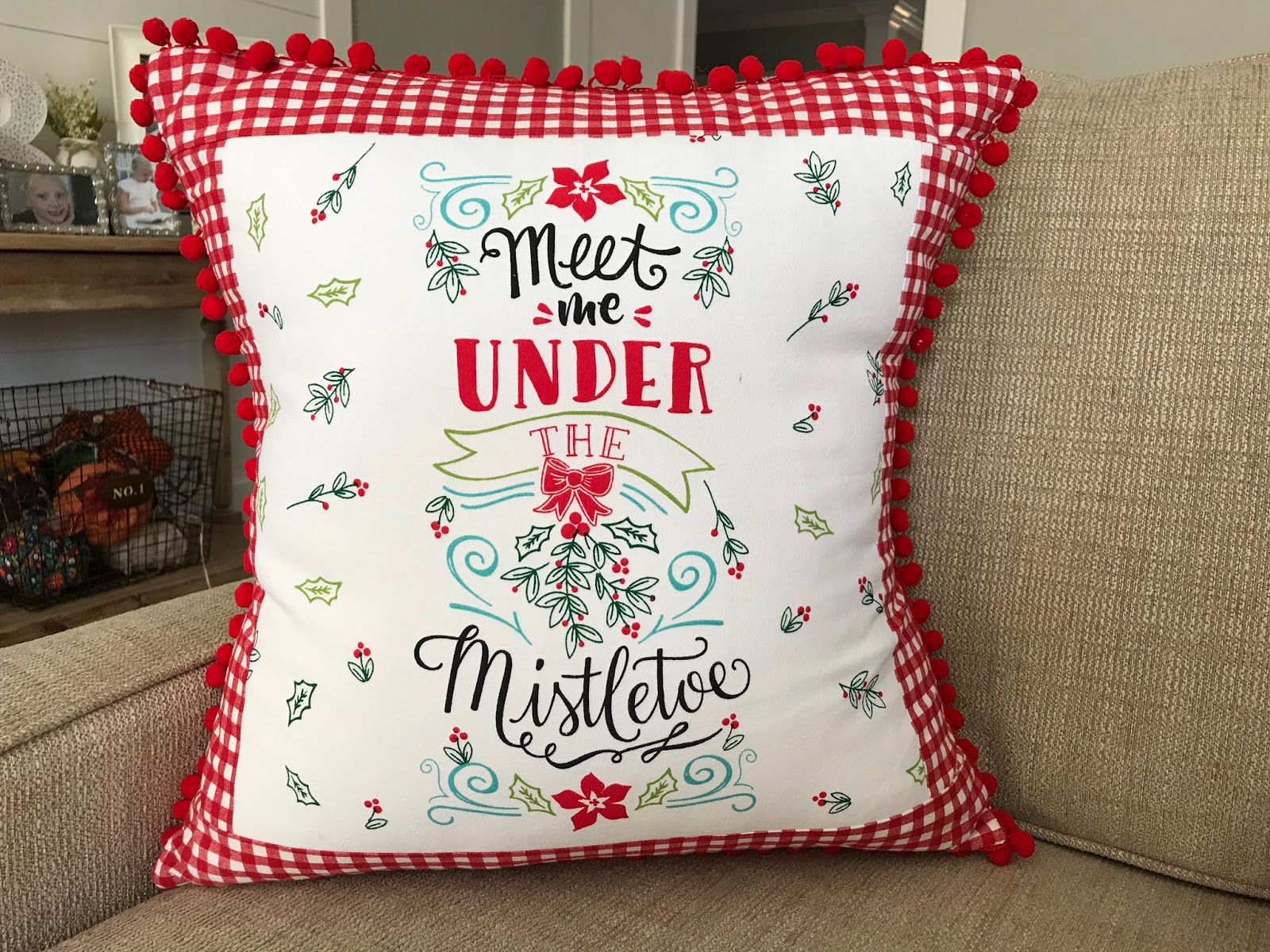 Everyday Celebrations Tutorial Handmade Pillows Using a Flour Sack Towel