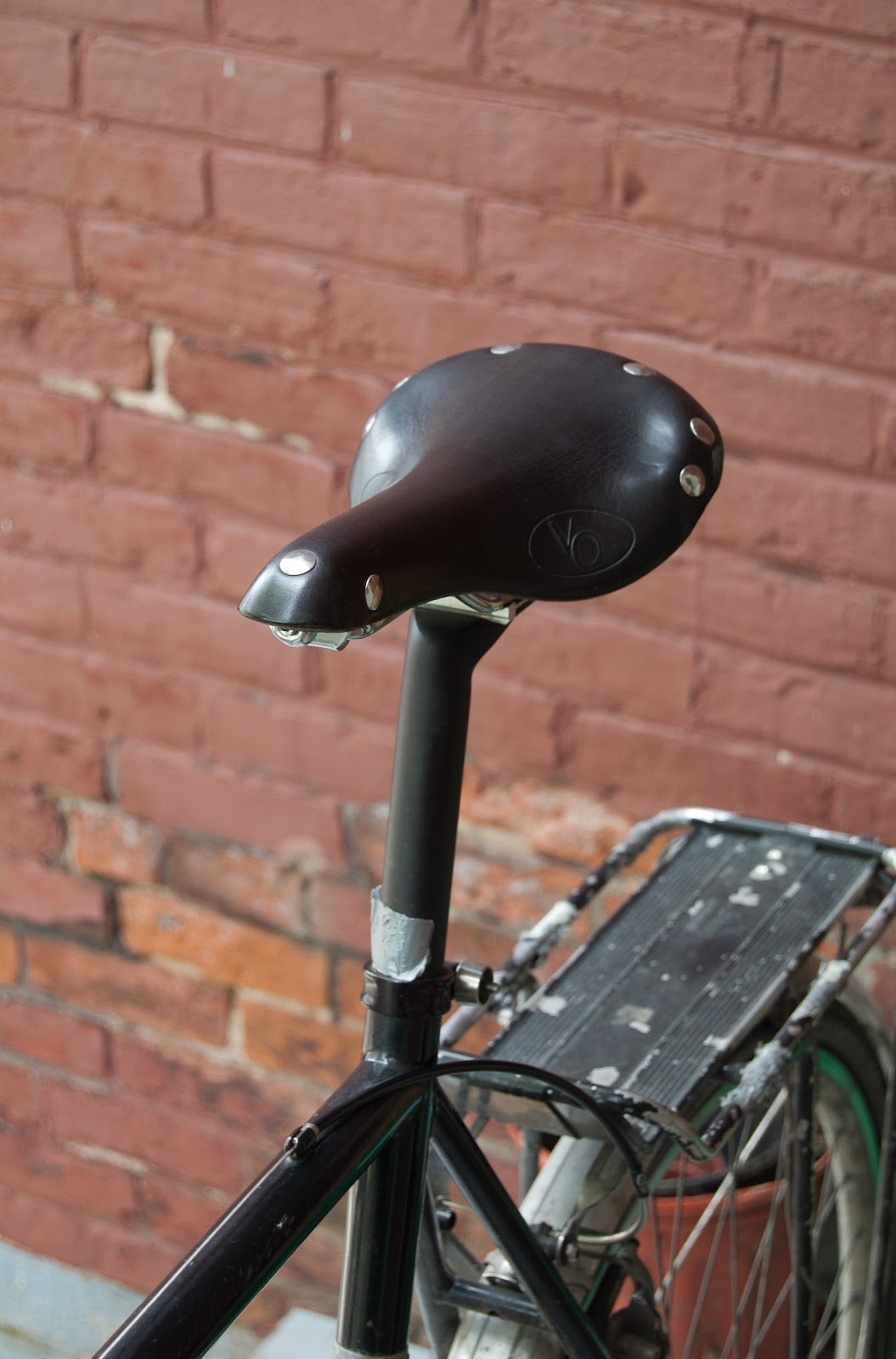 Ride or Pie?!: Almost like a Brooks? Part Two: Review of Velo Orange Model  1 Saddle