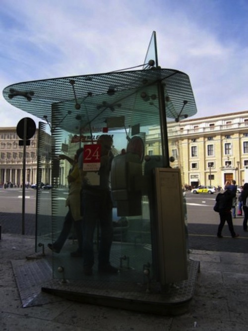 Italian phone booth  