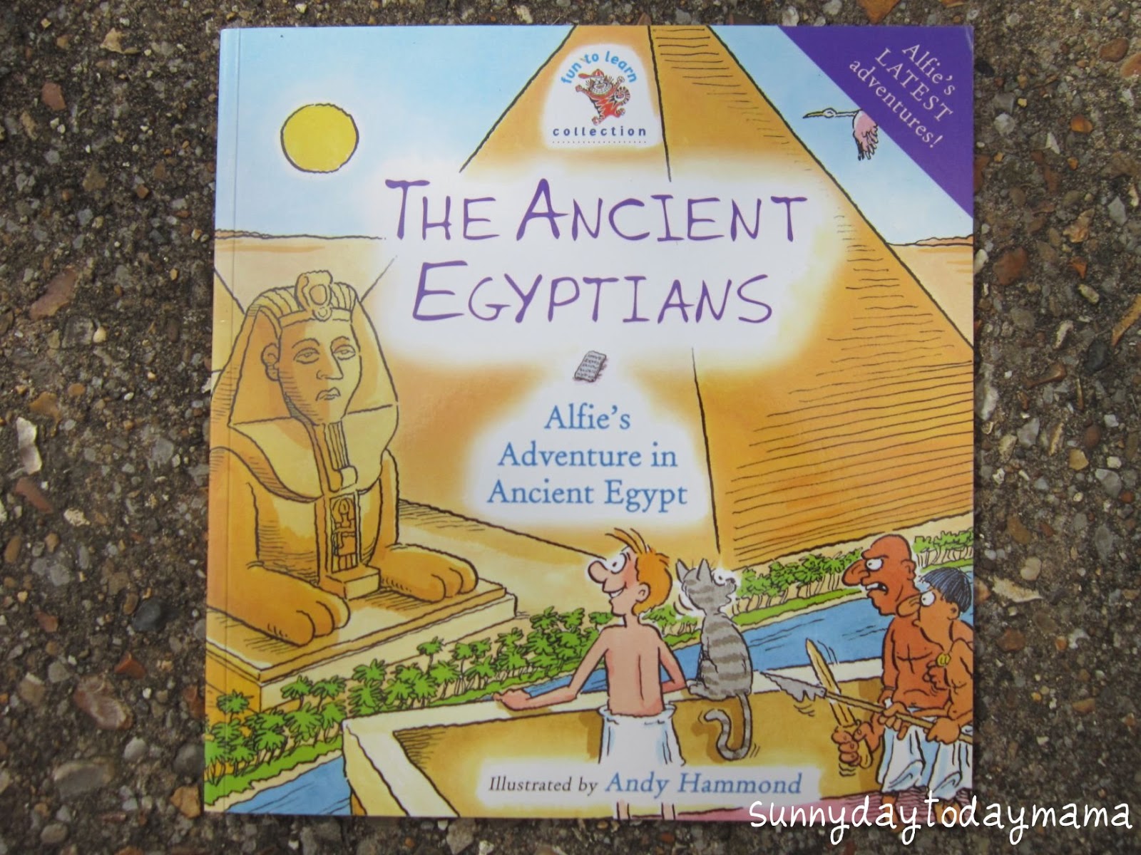 sunnydaytodaymama 15 books about Egypt for children