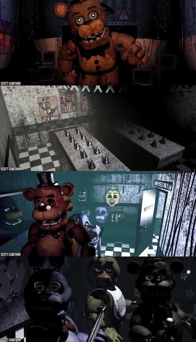 THE SCARIEST 10 VIDEO GAMES THAT TRAUMATIZED PLAYERS 3. Five Nights at Freddy's