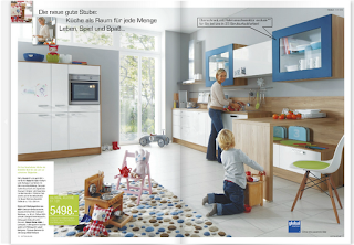 eine familienküche.