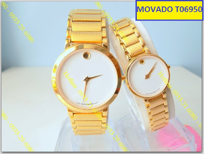 đồng hồ cặp đôi Movado T06950