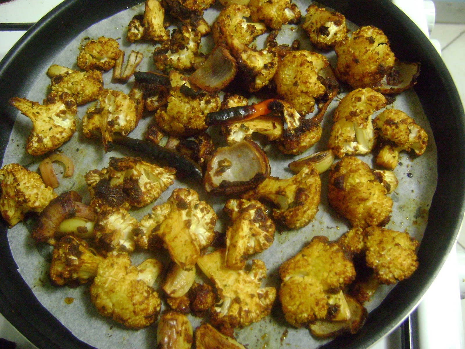 Bethica's Kitchen Flavours Grilled Cauliflower Florets
