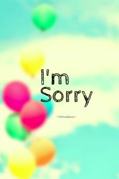 sorry images