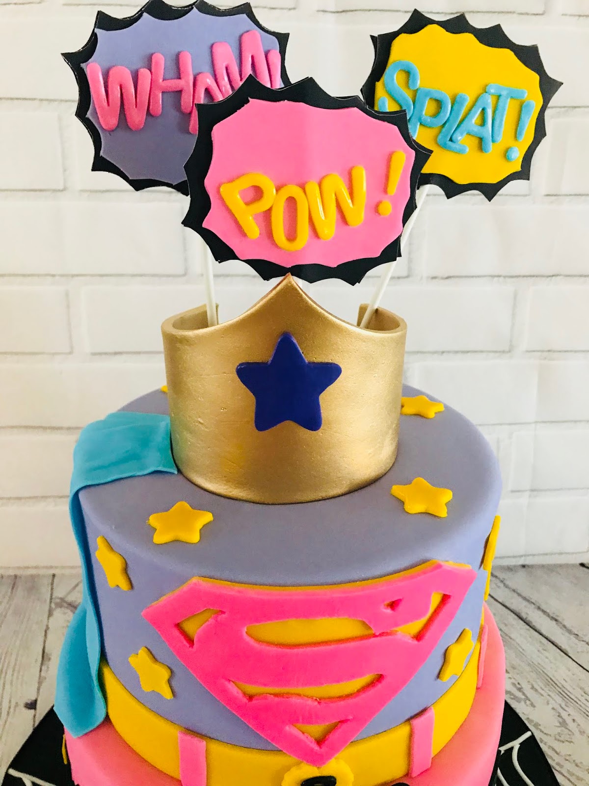 Sweets by Flor Super Girl Cake
