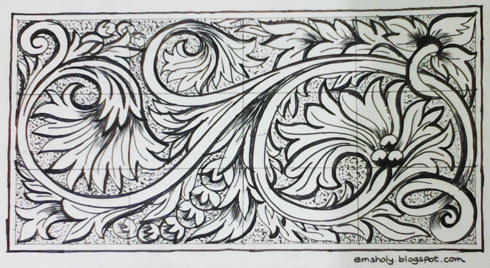  MOTIF  SENI UKIR  NUSANTARA motif  desain