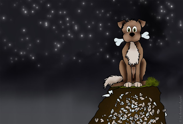 markknochen_hund — Die Hunde bellen