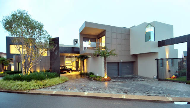 Modern home in South Africa 