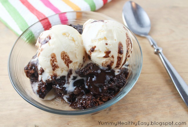 Slow Cooker Hot Fudge Cake