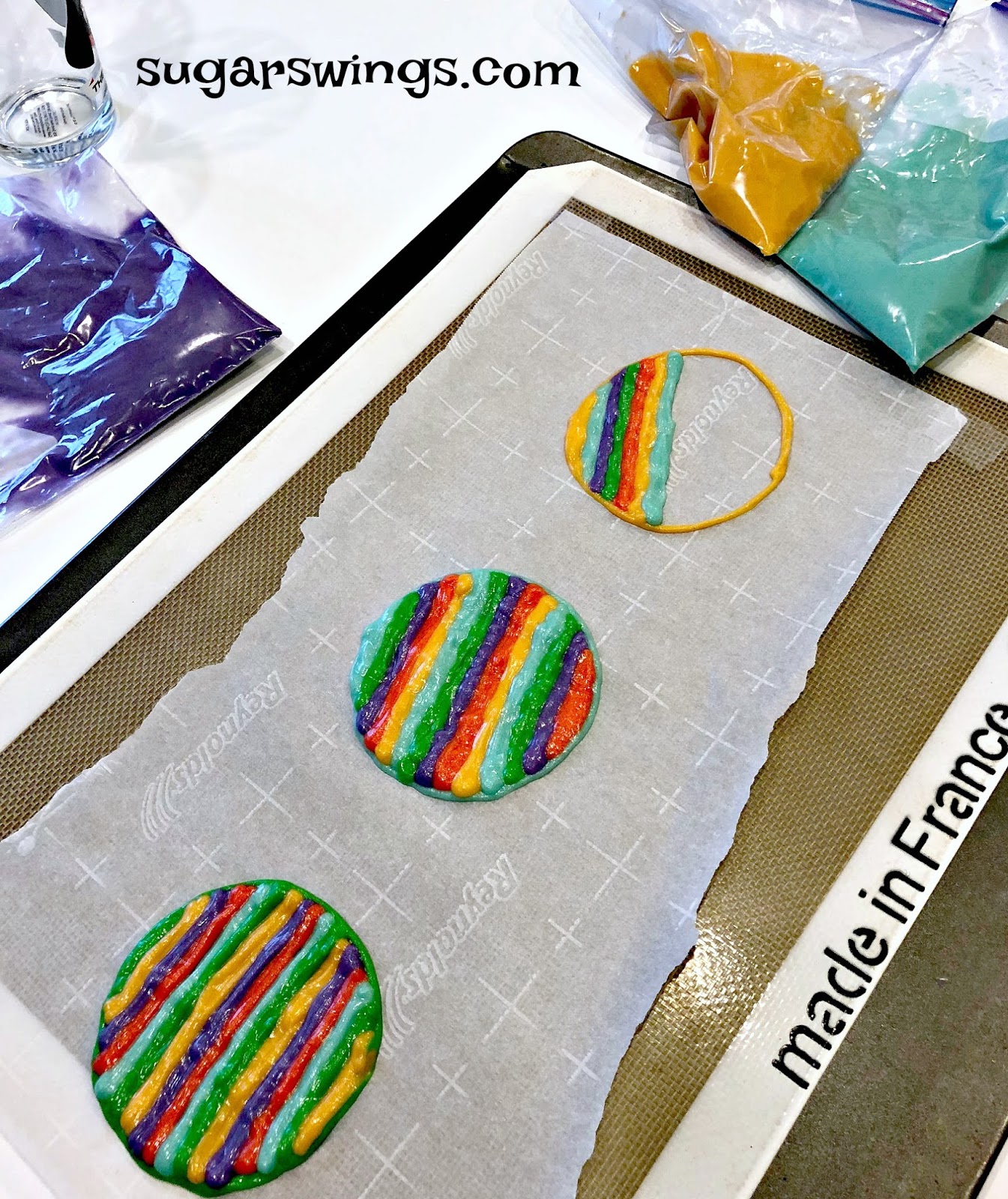 Sugar Swings! Serve Some Rainbow Fortune Cookies