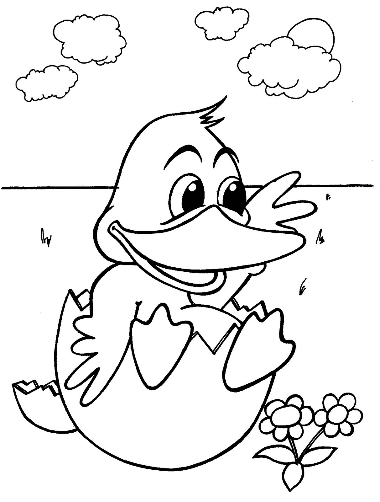 coloring: Baby animals coloring pages