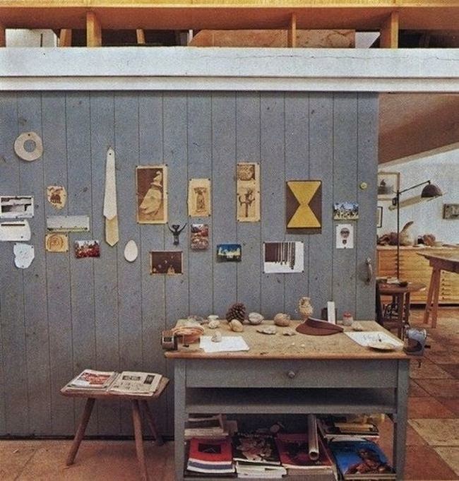 Workspaces Of The Greatest Artists Of The World (38 Pictures) - Joan Miró, artist