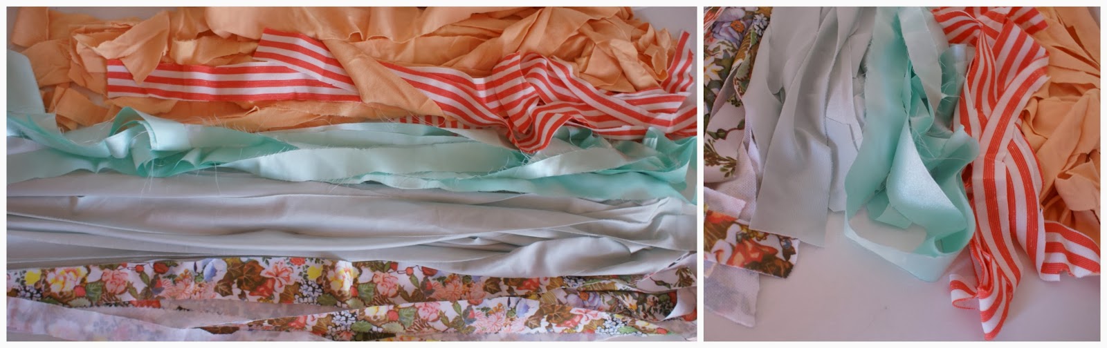 eyeful of lovely DIY Fabric Streamer Tutorial (from fabric scraps!!)