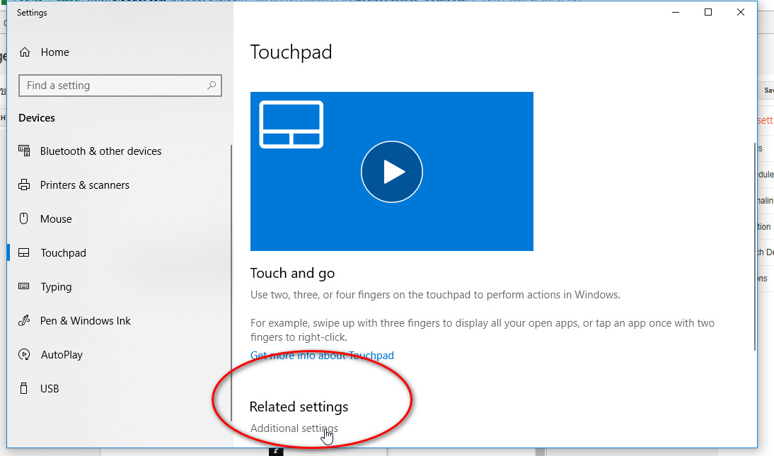 การปิด/เปิด TouchPad ของ HP Notebook บน Windows 10