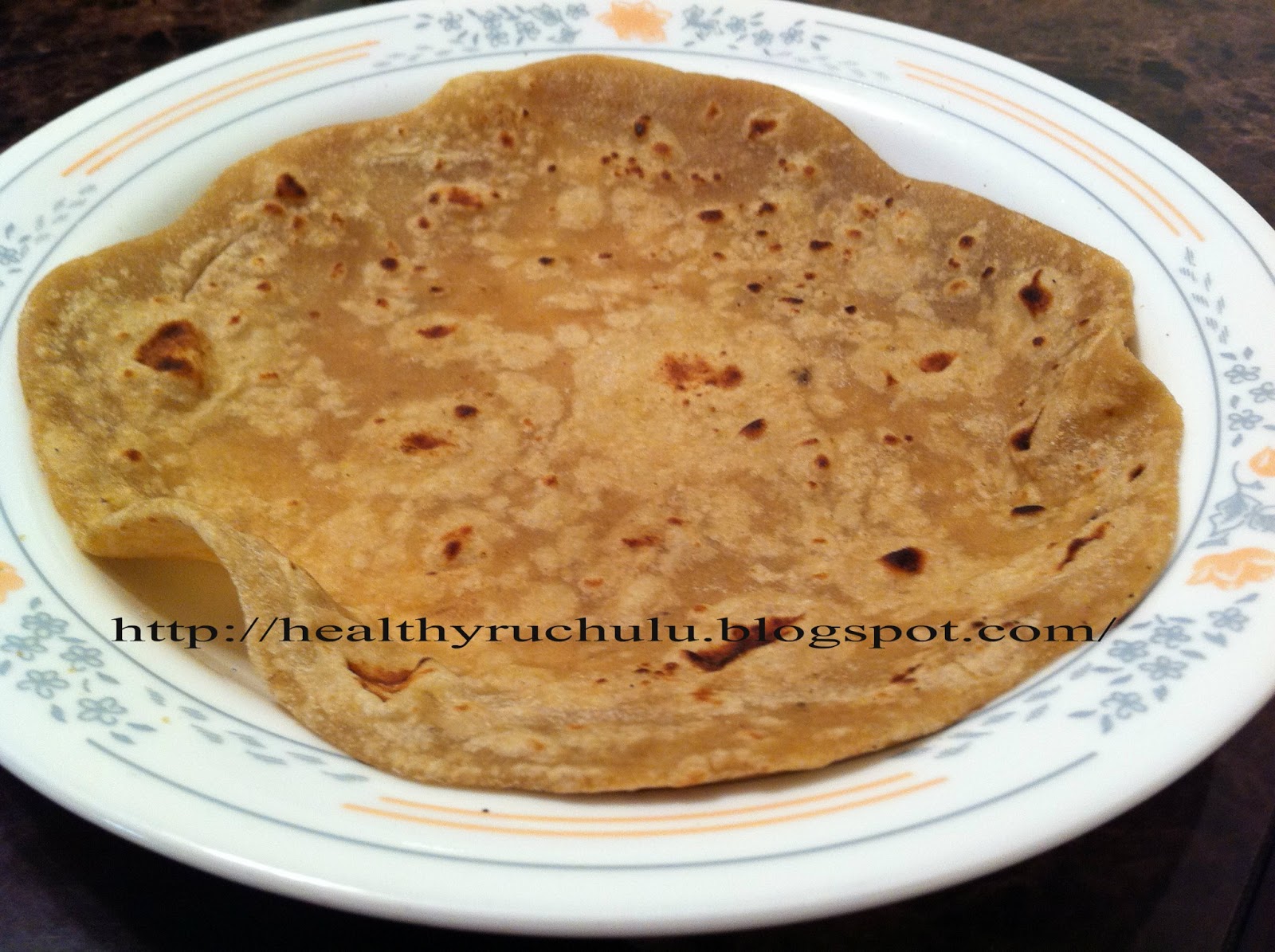Welcome to Healthy Kitchen: Banana Chapati/roti