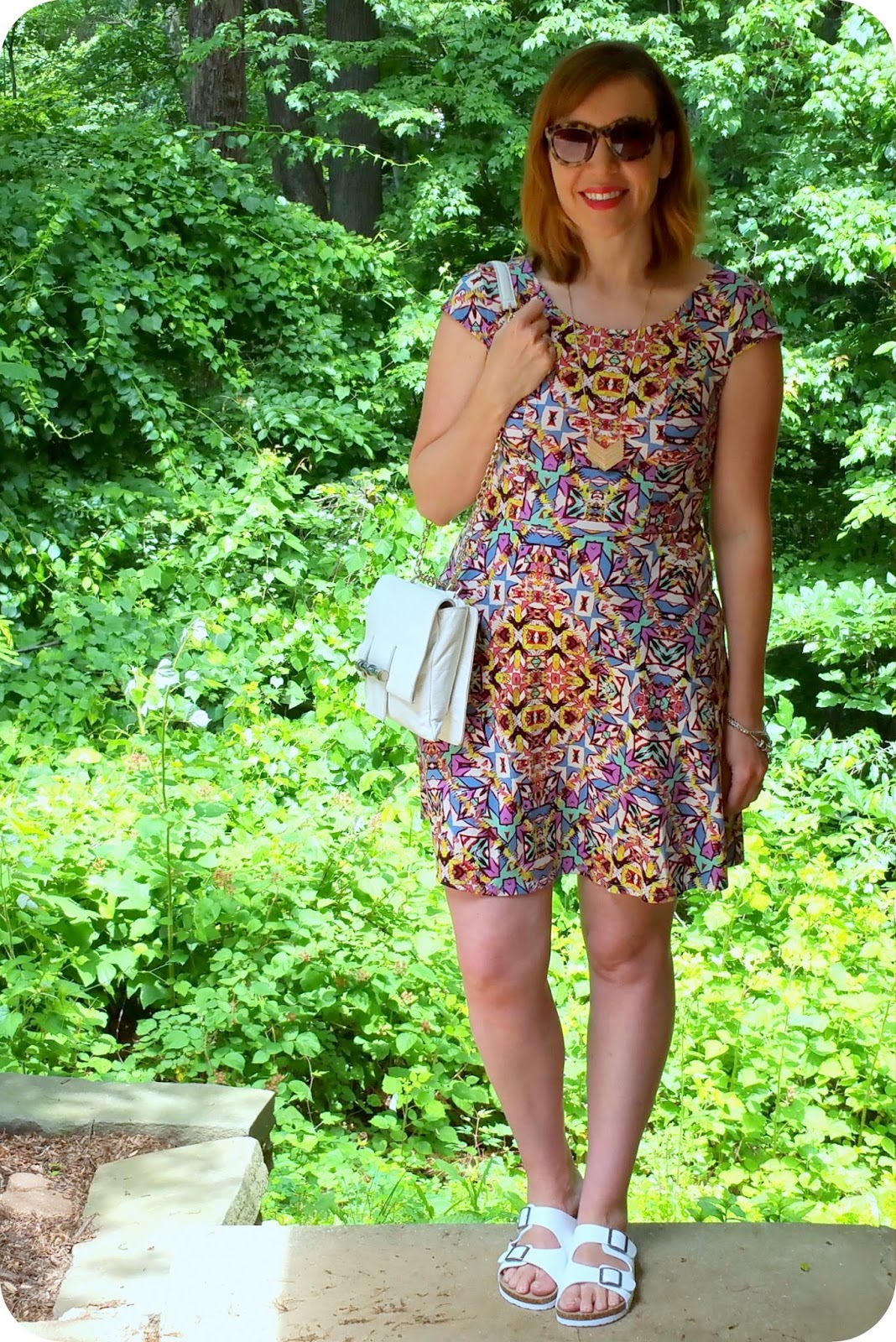 My Superfluities OOTDs Two Target Dresses.