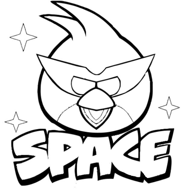 game angry birds space coloring pages - photo #38