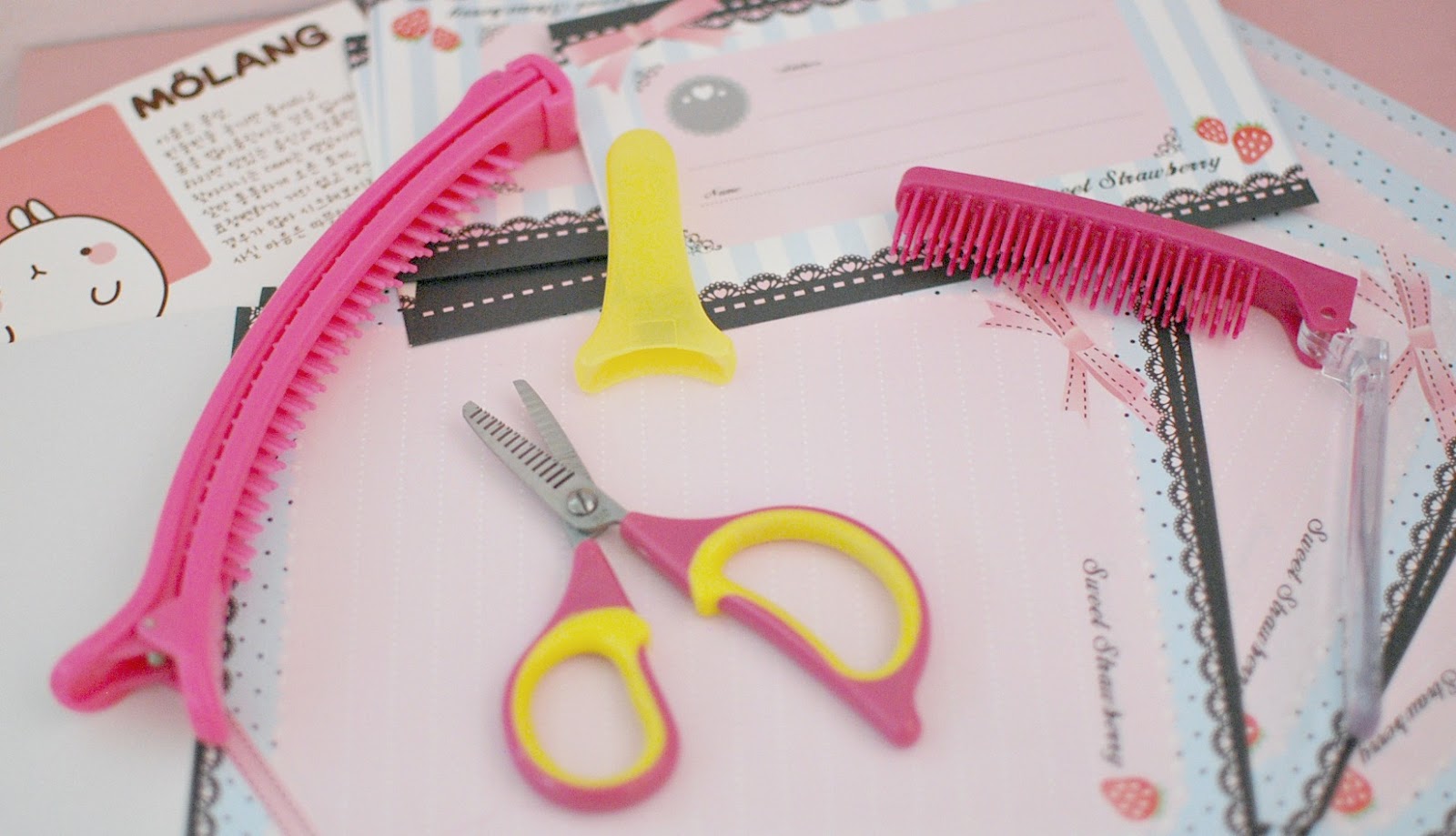 My Darling Rainbow: Straight Fringe Tutorial