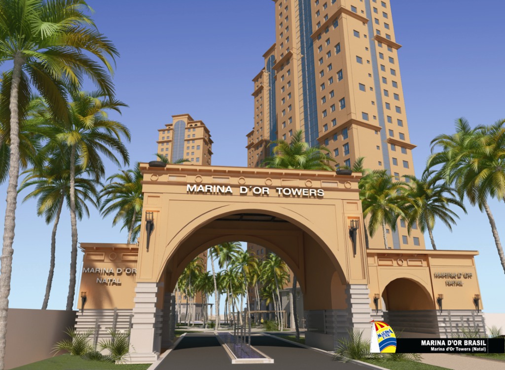 BRAZIL LUXURY REAL ESTATE 2017 443apartment project for sale in downtown Natal/Brazil