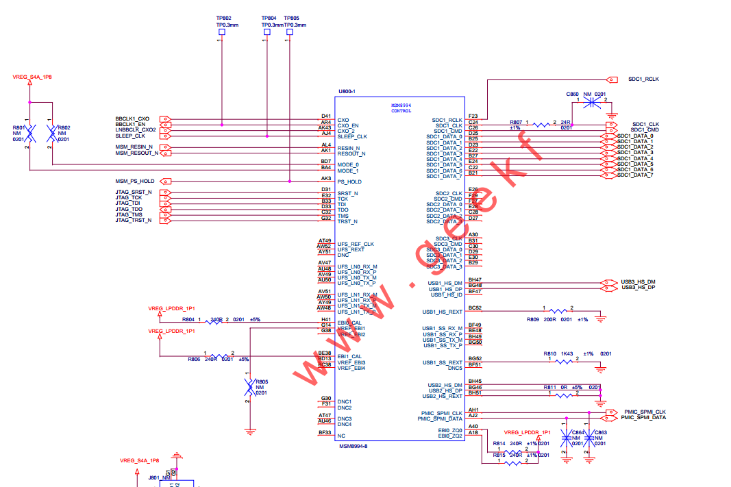 Xiaomi Mi Note Lte Schematic Diagram