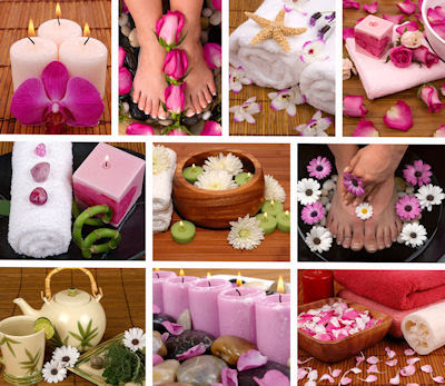10 fotografías de spa, masajes, relax y aceites aromáticos.
