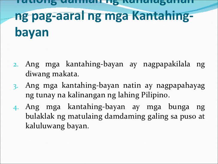 ano ang karunungang bayan - philippin news collections