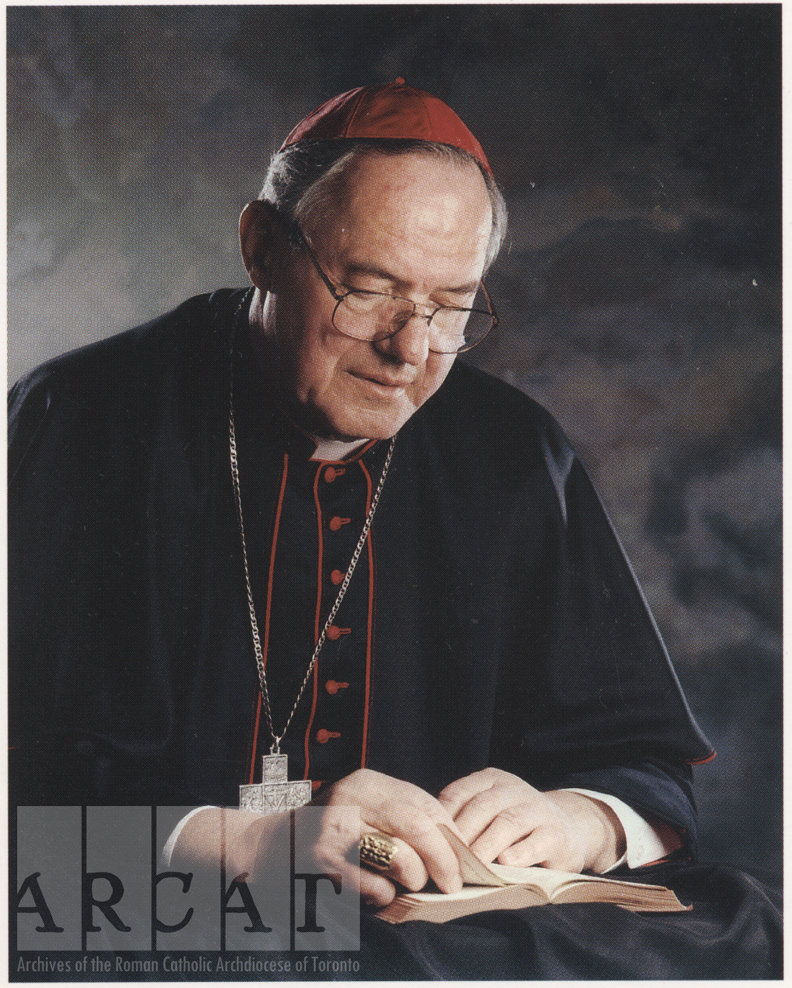 The Archivist's Pencil Happy Birthday, Cardinal Ambrozic!