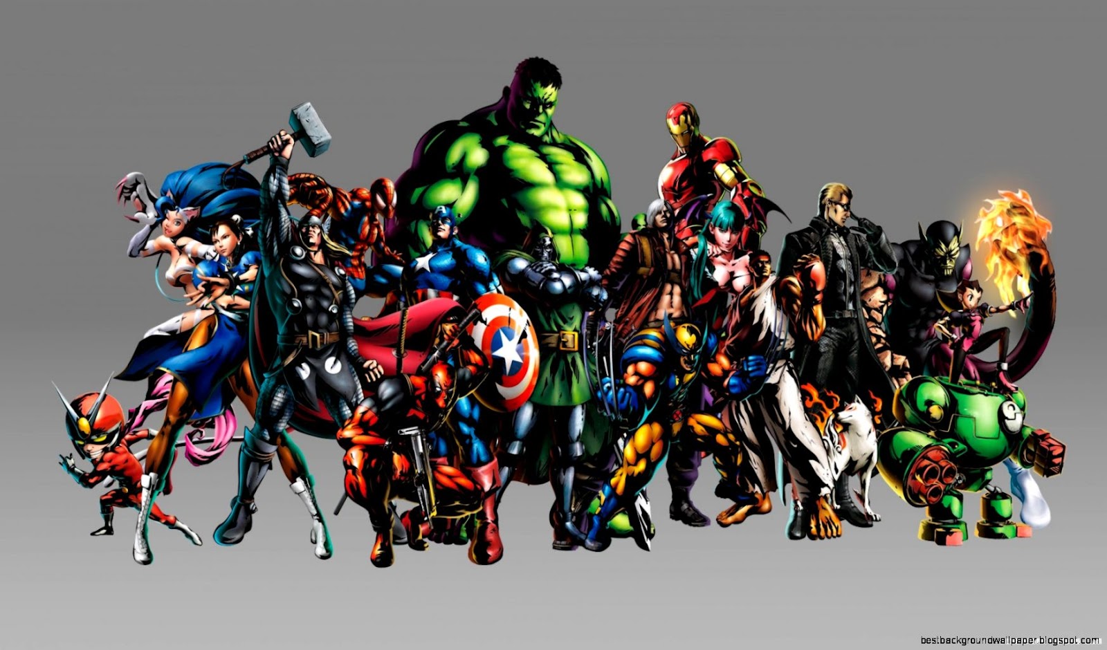 Marvel Super Heroes Wallpaper 1080P