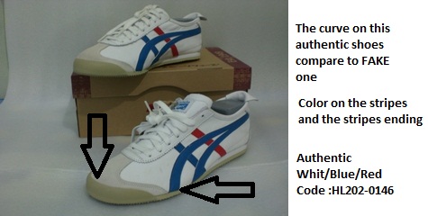 Venta ambulante kiwi Asombro FOOT WEAR GALLERY: HOW TO SPOT FAKE ONITSUKA TIGER "NEW AND IMPROVED  VERSION". BEWARE !!! (CONTINUE)