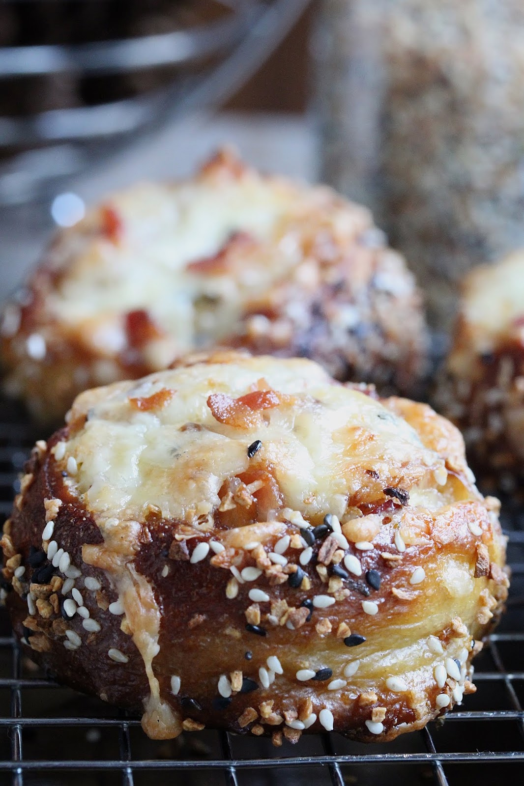 BACON CREAM CHEESE PRETZEL BUNS In Good Flavor Great Recipes