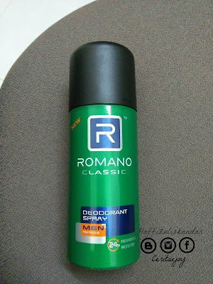 ROMANO deodorant spray baru