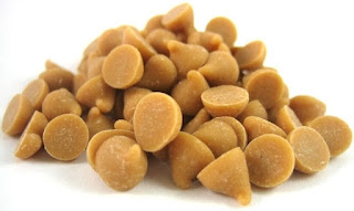 Pic of Butterscotch nuts ready to be ground with caramel