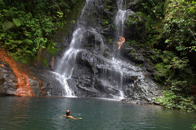 waterfall, belize