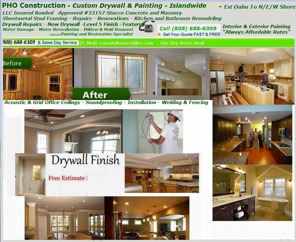 Painters Oahu Painting Company Honolulu Hawaii January 2015