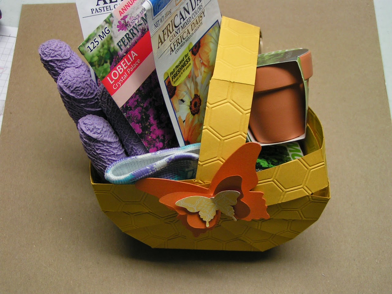 Stampin' Kat May Basket all decked out!