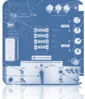 control panel of electronic recloser
