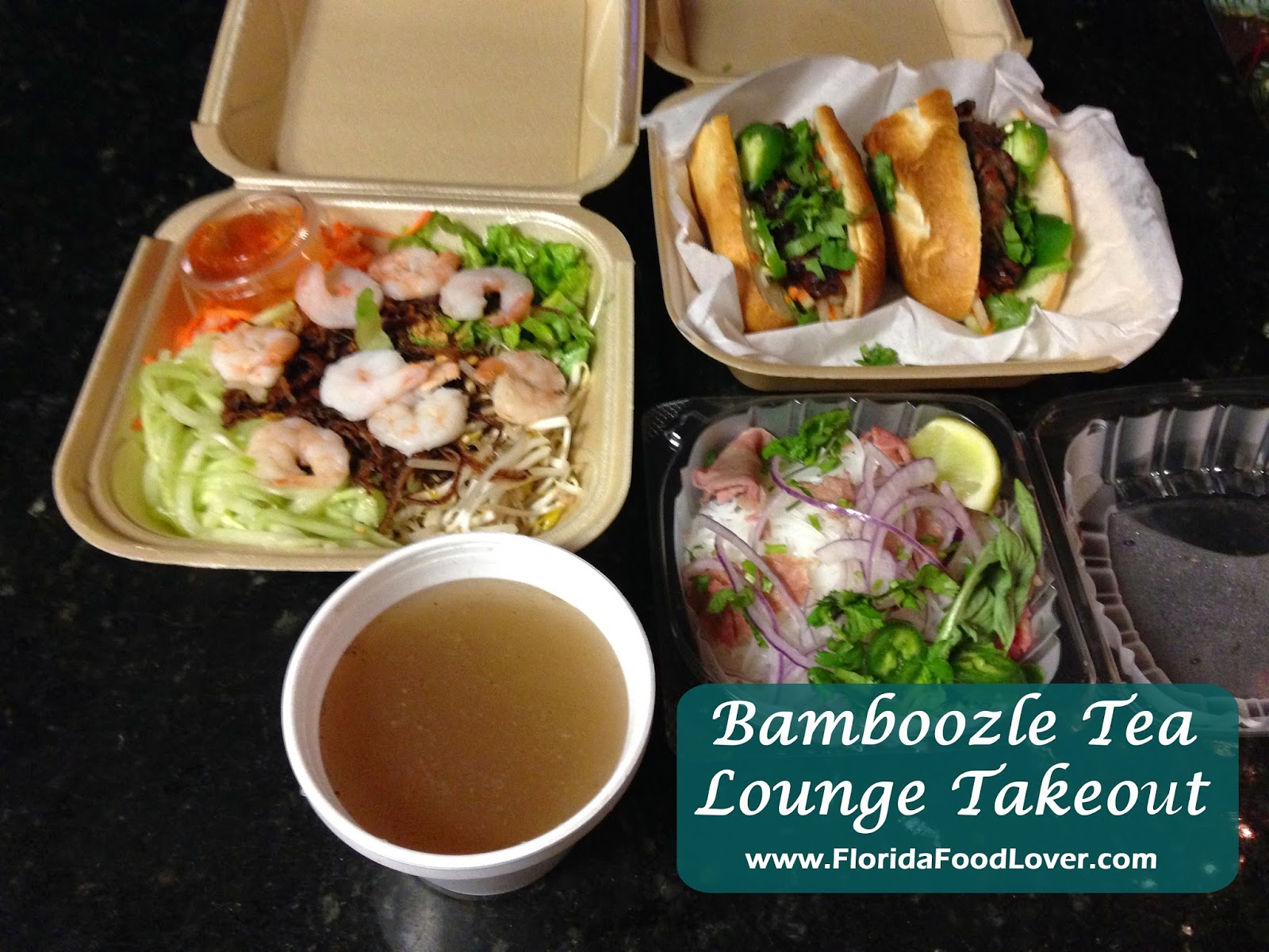 Florida Food Lover Bamboozle Tea Lounge Takeout