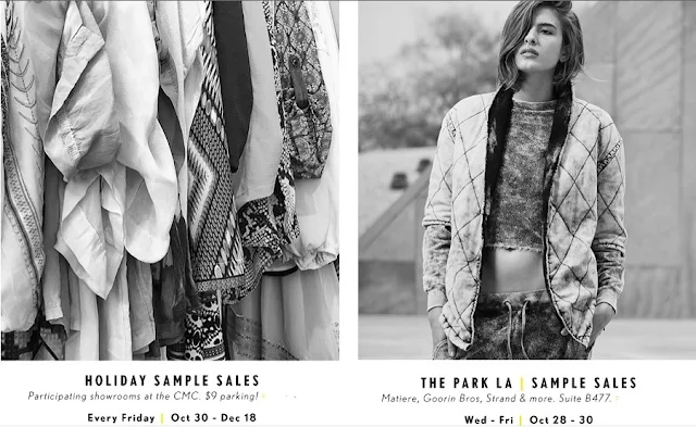 Holiday 2015 Fashion Sample Sale