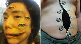 فن الرسم على جلود البشرية على طريقة الفوتوشوب